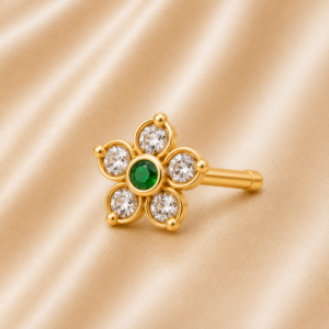 flower nose stud