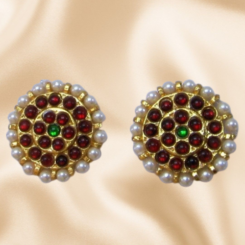kemp round stud imitation temple jewelry kemp round stud imitation temple jewelry