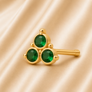triad nose stud