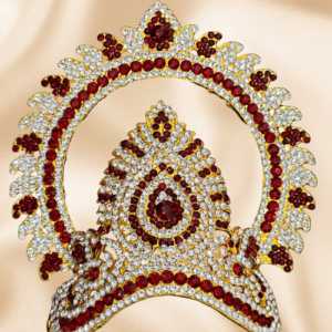 goddess decorated crown | ammavaru amman pooja festivals wedding | classical dance jewelry
